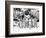 WWII Boyington and Black Sheep Crew 1944-null-Framed Photographic Print