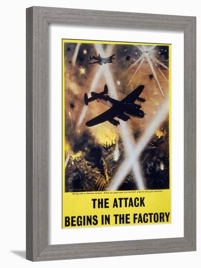 WWII: English Poster, 1944-null-Framed Giclee Print