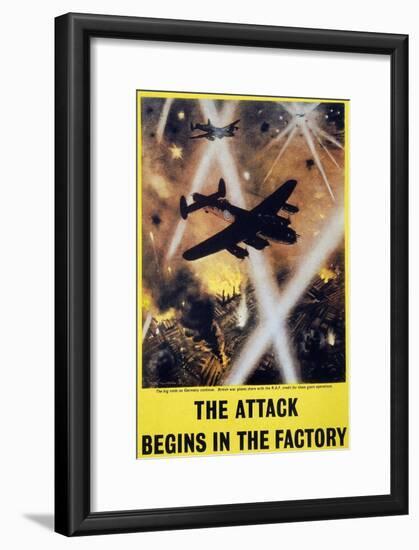 WWII: English Poster, 1944-null-Framed Giclee Print