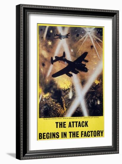 WWII: English Poster, 1944-null-Framed Giclee Print