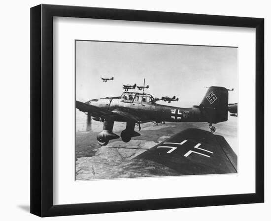 WWII German JU 87 Stuka-null-Framed Photographic Print