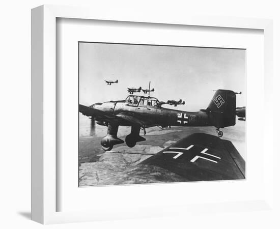WWII German JU 87 Stuka-null-Framed Photographic Print