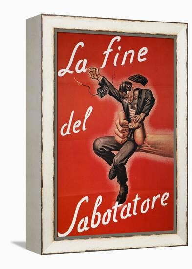 WWII: Italian Poster, 1944-null-Framed Premier Image Canvas