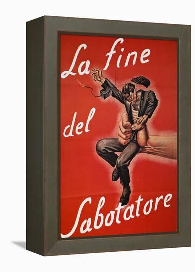 WWII: Italian Poster, 1944-null-Framed Premier Image Canvas