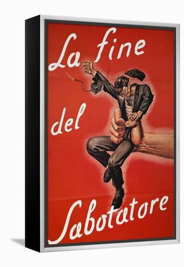 WWII: Italian Poster, 1944-null-Framed Premier Image Canvas