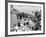 WWII Japan Surrenders 1945-Max Desfor-Framed Photographic Print