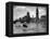 WWII London Thames U-Boat 1945-null-Framed Premier Image Canvas