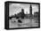 WWII London Thames U-Boat 1945-null-Framed Premier Image Canvas