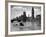 WWII London Thames U-Boat 1945-null-Framed Photographic Print