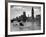 WWII London Thames U-Boat 1945-null-Framed Photographic Print