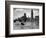 WWII London Thames U-Boat 1945-null-Framed Photographic Print