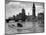 WWII London Thames U-Boat 1945-null-Mounted Photographic Print