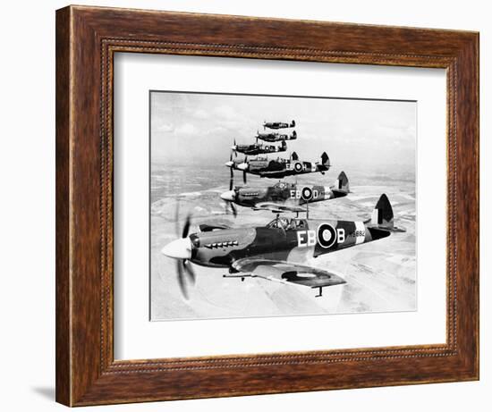 WWII Mark XII Spitfires 1944-null-Framed Photographic Print