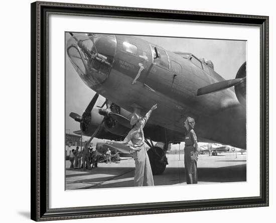 WWII Memphis Belle 1943-null-Framed Photographic Print