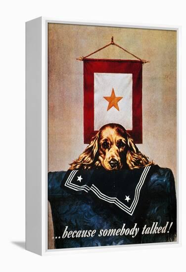 WWII: Propaganda Poster-null-Framed Premier Image Canvas