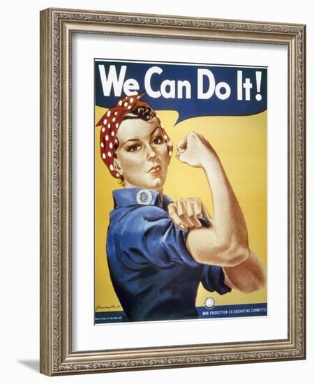 WWII: Rosie The Riveter-null-Framed Giclee Print