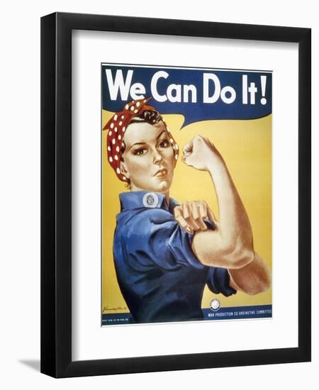 WWII: Rosie The Riveter-null-Framed Giclee Print