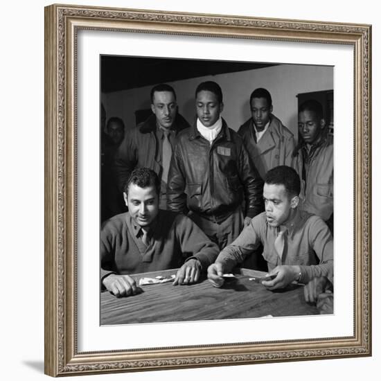 WWII: Tuskegee Airmen, 1945-Toni Frissell-Framed Giclee Print