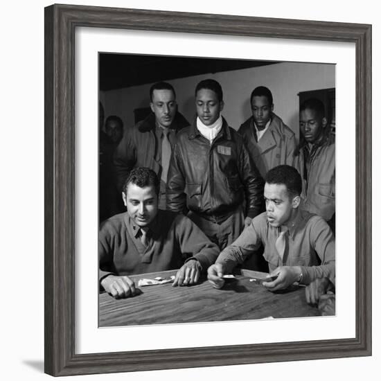 WWII: Tuskegee Airmen, 1945-Toni Frissell-Framed Giclee Print