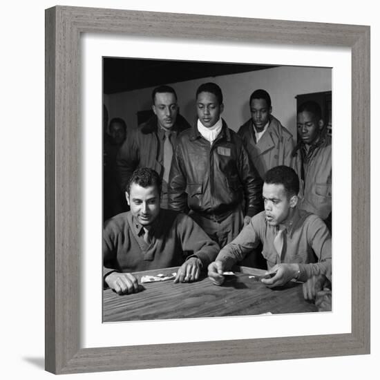 WWII: Tuskegee Airmen, 1945-Toni Frissell-Framed Giclee Print