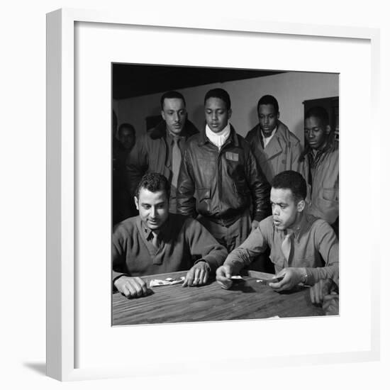 WWII: Tuskegee Airmen, 1945-Toni Frissell-Framed Giclee Print