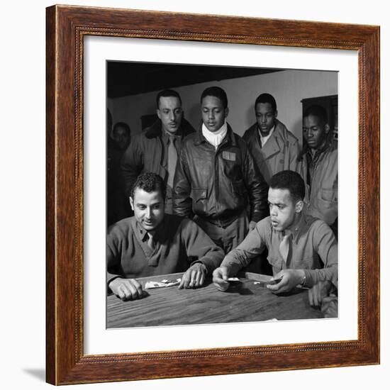 WWII: Tuskegee Airmen, 1945-Toni Frissell-Framed Giclee Print