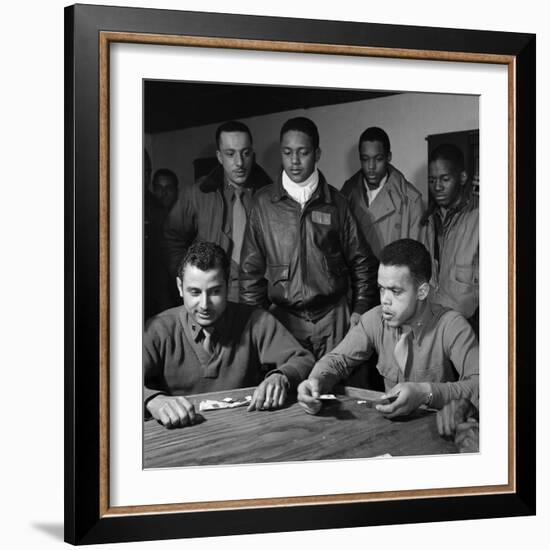 WWII: Tuskegee Airmen, 1945-Toni Frissell-Framed Giclee Print