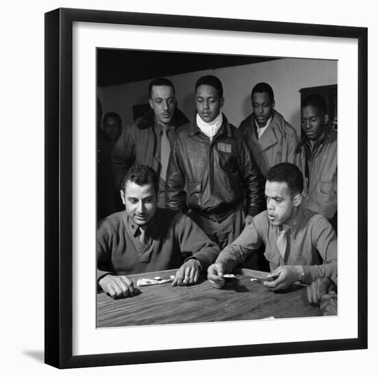 WWII: Tuskegee Airmen, 1945-Toni Frissell-Framed Giclee Print