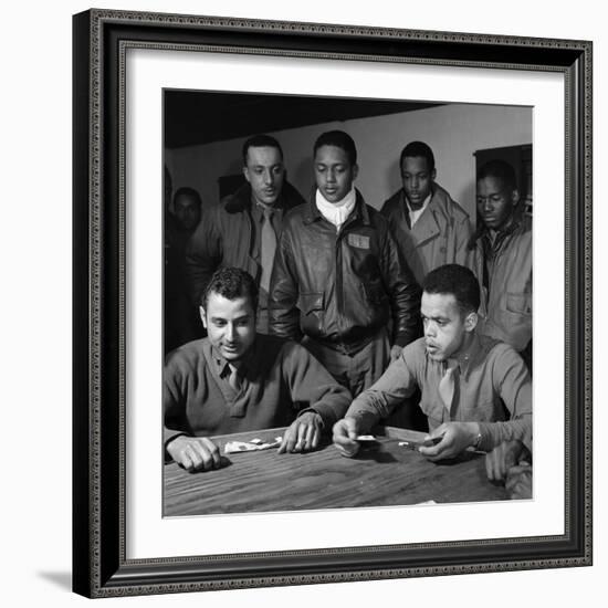 WWII: Tuskegee Airmen, 1945-Toni Frissell-Framed Giclee Print