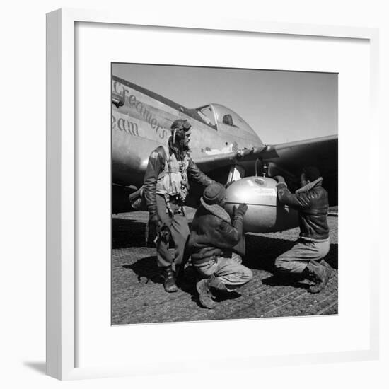 WWII: Tuskegee Airmen, 1945-Toni Frissell-Framed Giclee Print