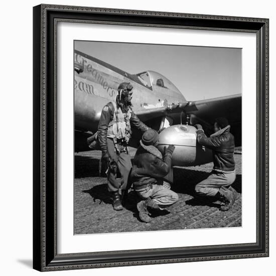 WWII: Tuskegee Airmen, 1945-Toni Frissell-Framed Giclee Print