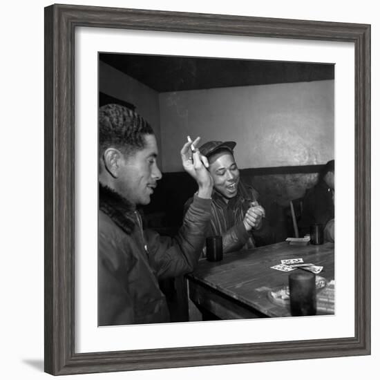 WWII: Tuskegee Airmen, 1945-Toni Frissell-Framed Giclee Print