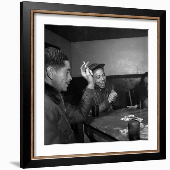 WWII: Tuskegee Airmen, 1945-Toni Frissell-Framed Giclee Print