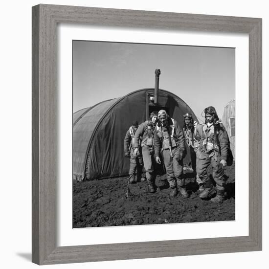 WWII: Tuskegee Airmen, 1945-Toni Frissell-Framed Giclee Print