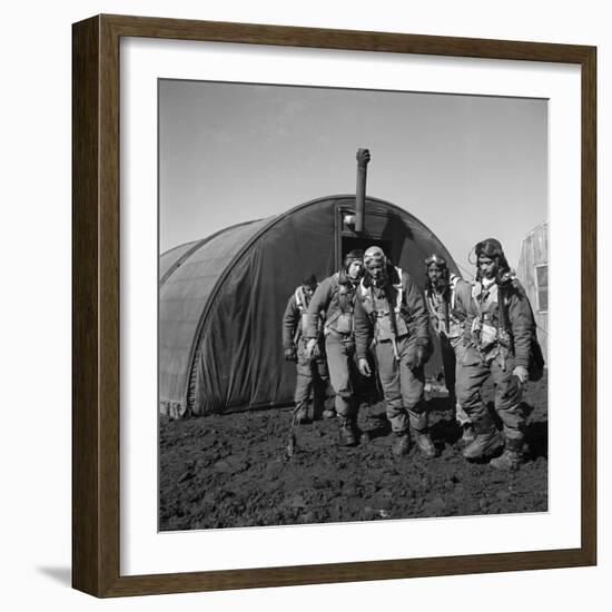 WWII: Tuskegee Airmen, 1945-Toni Frissell-Framed Giclee Print