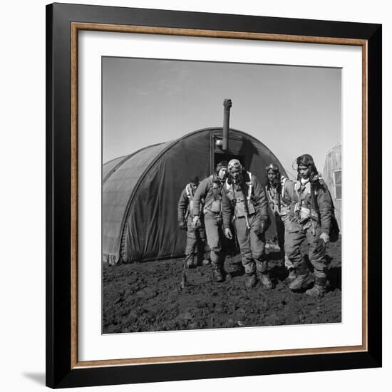 WWII: Tuskegee Airmen, 1945-Toni Frissell-Framed Giclee Print