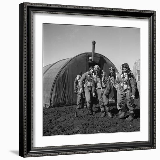 WWII: Tuskegee Airmen, 1945-Toni Frissell-Framed Giclee Print