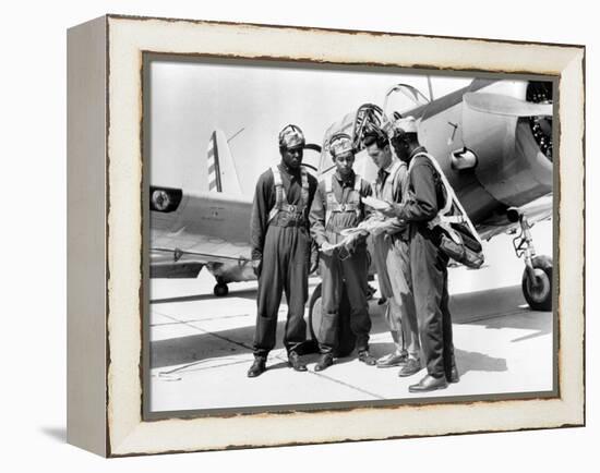 WWII U.S. Tuskegee Airmen-null-Framed Premier Image Canvas