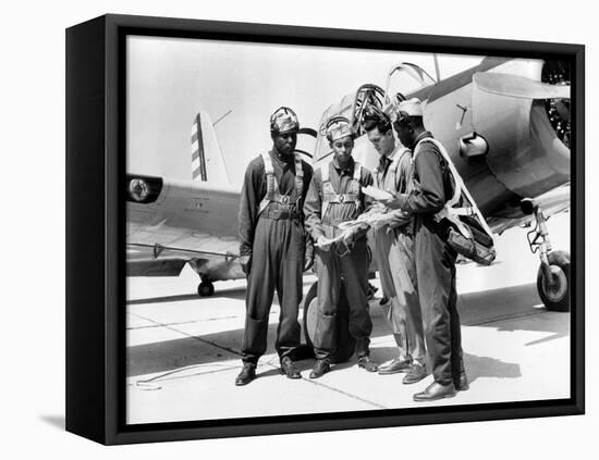 WWII U.S. Tuskegee Airmen-null-Framed Premier Image Canvas