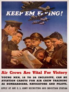 WWII US AAF 'Keep'em Flying'