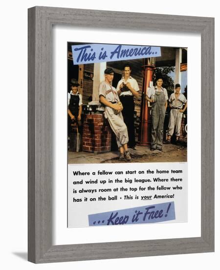 WWII: Us Poster, 1942-null-Framed Photographic Print