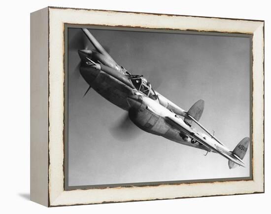 WWII USAF P 38 1945-null-Framed Premier Image Canvas