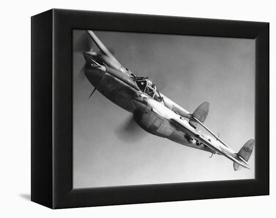 WWII USAF P 38 1945-null-Framed Premier Image Canvas