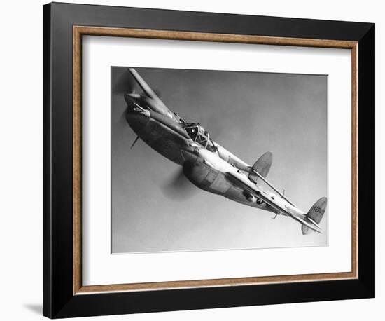 WWII USAF P 38 1945-null-Framed Photographic Print
