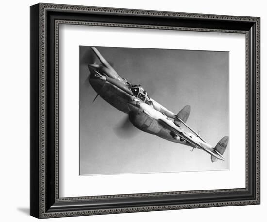 WWII USAF P 38 1945-null-Framed Photographic Print