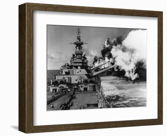 WWII USS Missouri-null-Framed Photographic Print