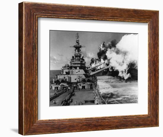 WWII USS Missouri-null-Framed Photographic Print