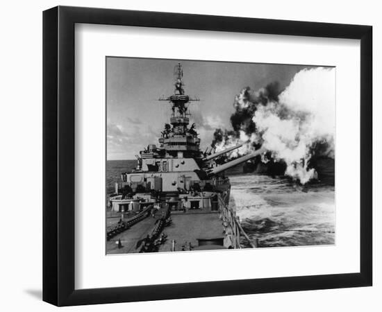 WWII USS Missouri-null-Framed Photographic Print