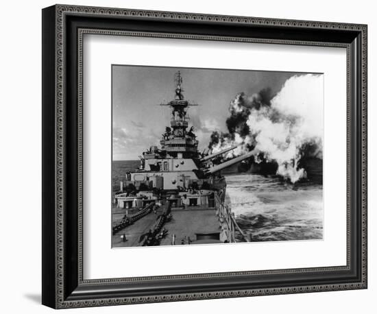 WWII USS Missouri-null-Framed Photographic Print