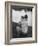 WWII Veteran Harold Lumbert Consoling His Daughter Sue-George Silk-Framed Photographic Print